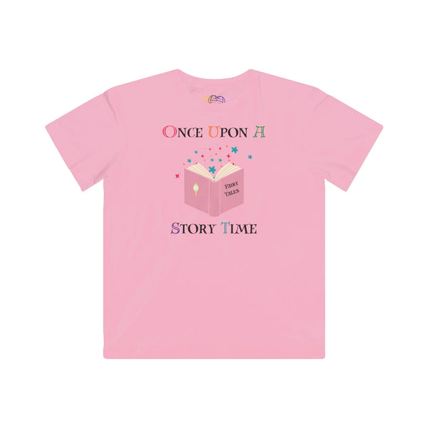 Once Upon A Story Time Girls Graphic Tee