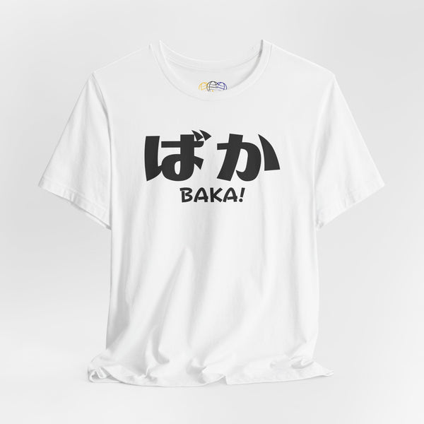 BAKA Japanese Script Men's Anime Graphic T-Shirt