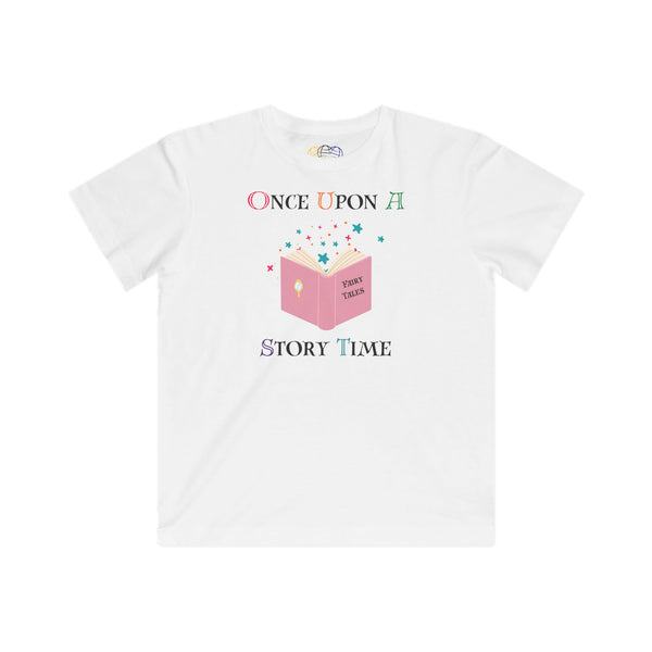 Once Upon A Story Time Girls Graphic Tee