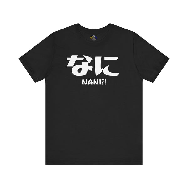 NANI Japanese Script Men's Anime Graphic T-Shirt
