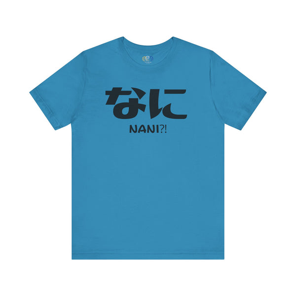 NANI Japanese Script Men's Anime Graphic T-Shirt