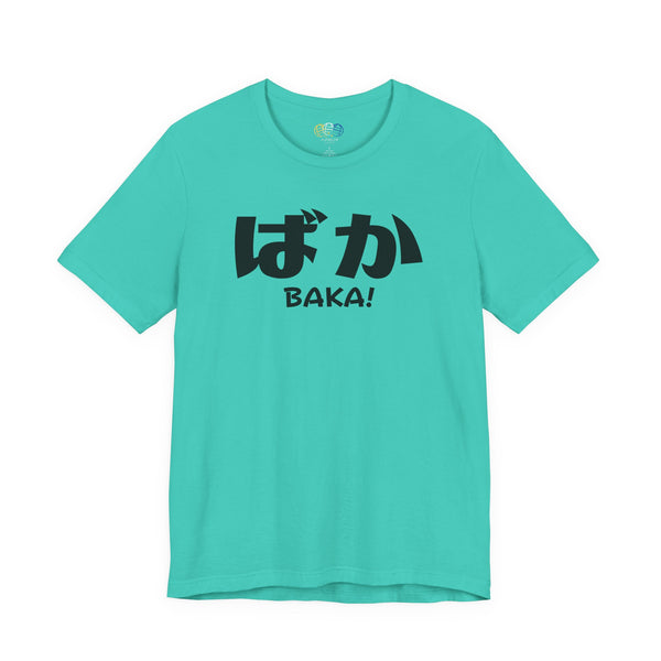 BAKA Japanese Script Men's Anime Graphic T-Shirt