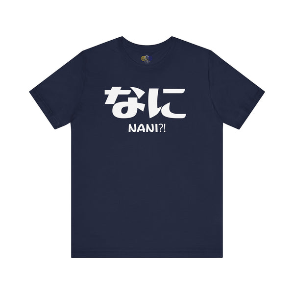 NANI Japanese Script Men's Anime Graphic T-Shirt