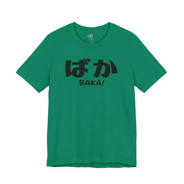 BAKA Japanese Script Men's Anime Graphic T-Shirt