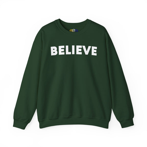 Believe Positive Affirmation Women's Graphic Sweatshirt