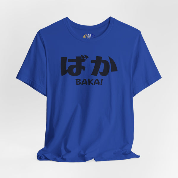 BAKA Japanese Script Men's Anime Graphic T-Shirt