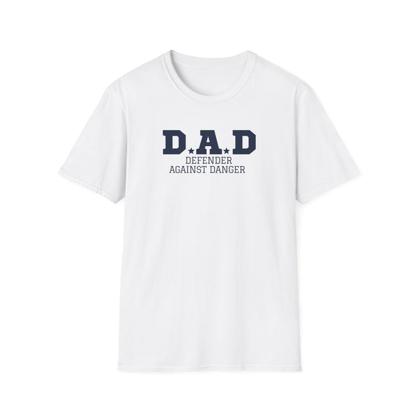 DAD Defender Against Danger Men's Modern Fit Graphic T-Shirt