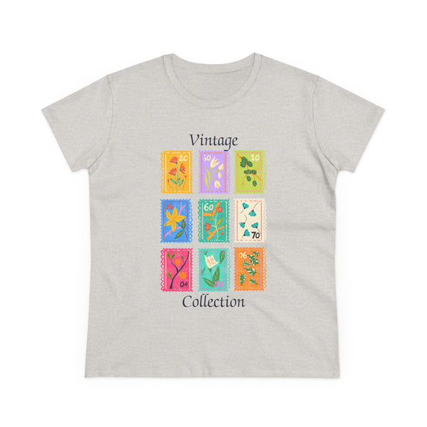 Vintage Stamp Collection Women’s Graphic T-Shirt