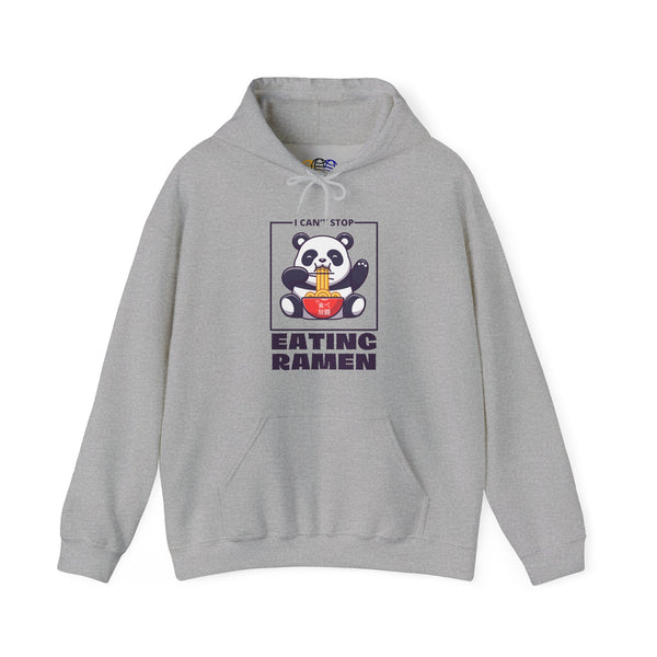 I Can’t Stop Eating Ramen Panda Adult Unisex Graphic Hoodie