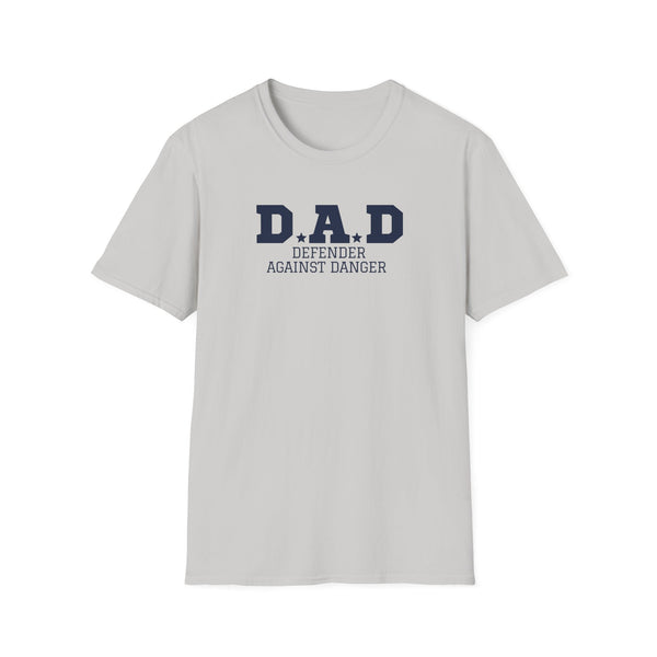DAD Defender Against Danger Men's Modern Fit Graphic T-Shirt