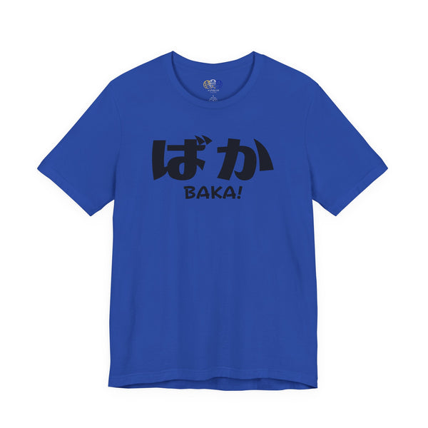 BAKA Japanese Script Men's Anime Graphic T-Shirt