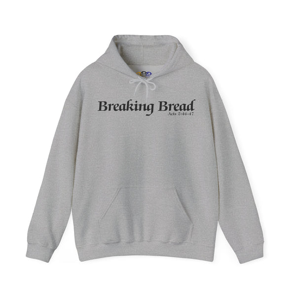 Breaking Bread Men’s Double Sided Graphic Hoodie