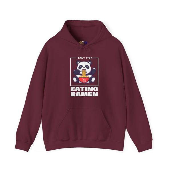 I Can’t Stop Eating Ramen Panda Adult Unisex Graphic Hoodie
