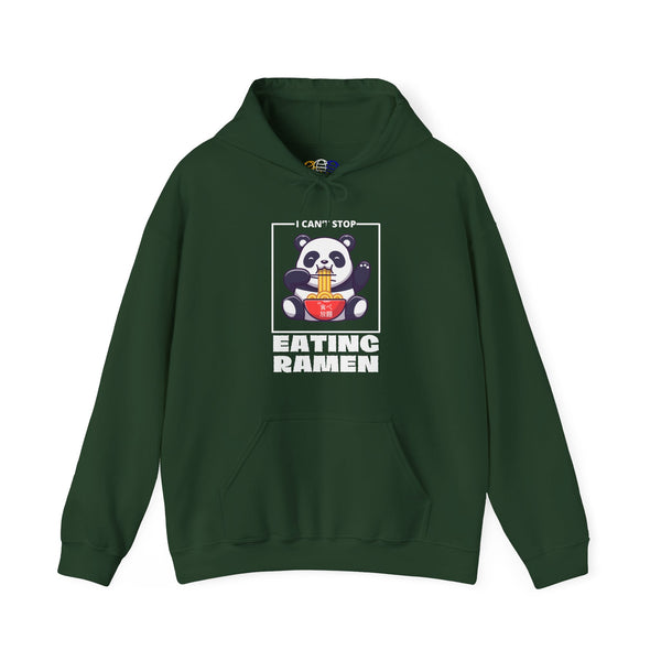 I Can’t Stop Eating Ramen Panda Adult Unisex Graphic Hoodie