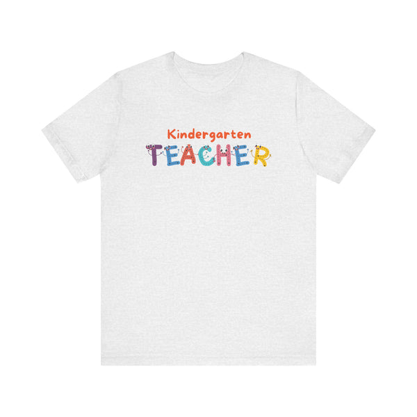 Kindergarten Teacher Friendly Letters Women's Graphic T-Shirt