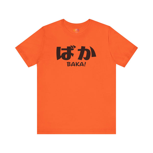 BAKA Japanese Script Men's Anime Graphic T-Shirt