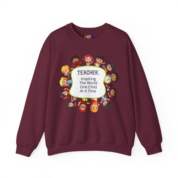 Teacher Inspiring Children Unisex Graphic Sweatshirt