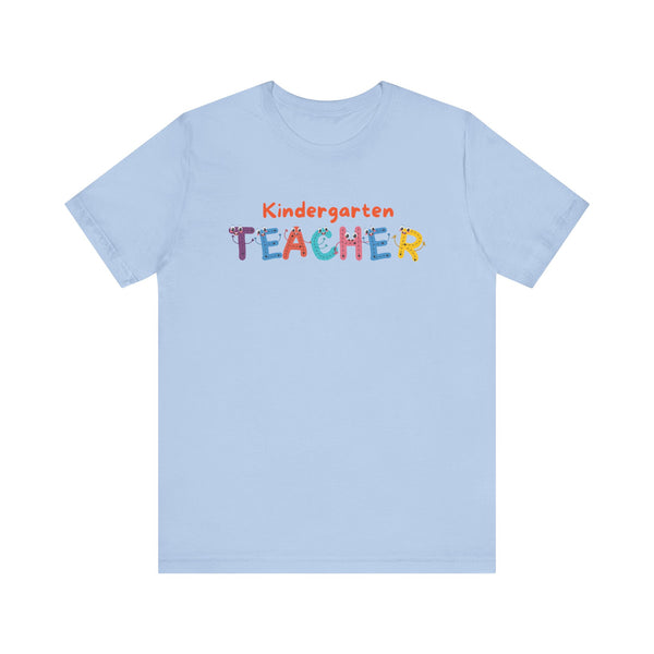 Kindergarten Teacher Friendly Letters Women's Graphic T-Shirt