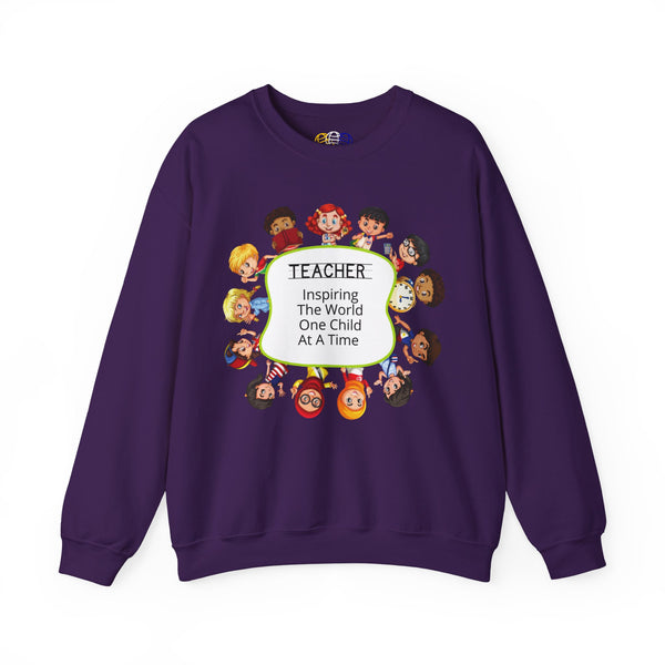 Teacher Inspiring Children Unisex Graphic Sweatshirt