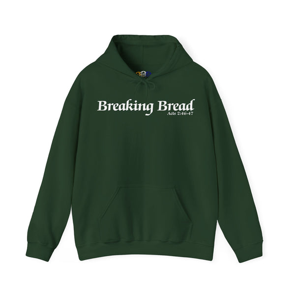 Breaking Bread Men’s Double Sided Graphic Hoodie