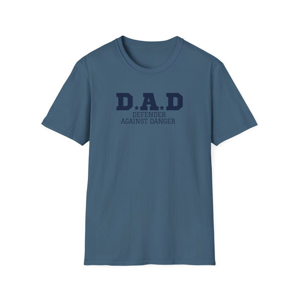 DAD Defender Against Danger Men's Modern Fit Graphic T-Shirt