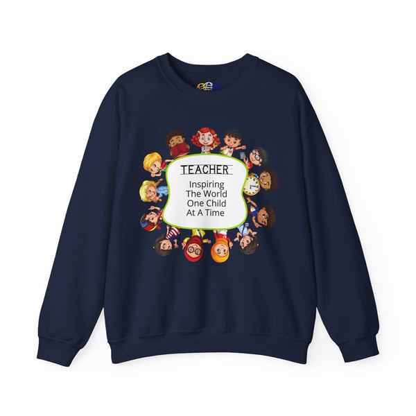 Teacher Inspiring Children Unisex Graphic Sweatshirt