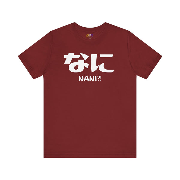 NANI Japanese Script Men's Anime Graphic T-Shirt