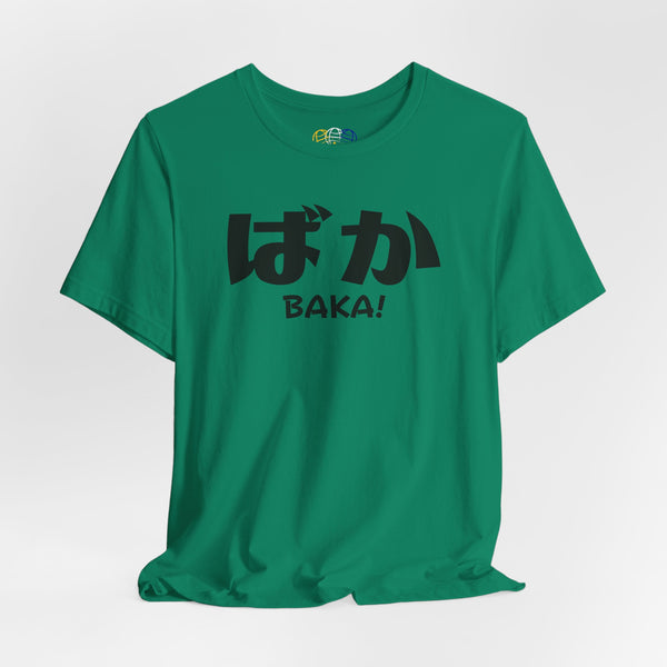 BAKA Japanese Script Men's Anime Graphic T-Shirt