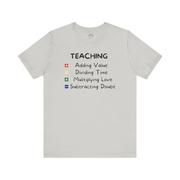 Teaching Principles Math Operations Unisex Graphic T-Shirt