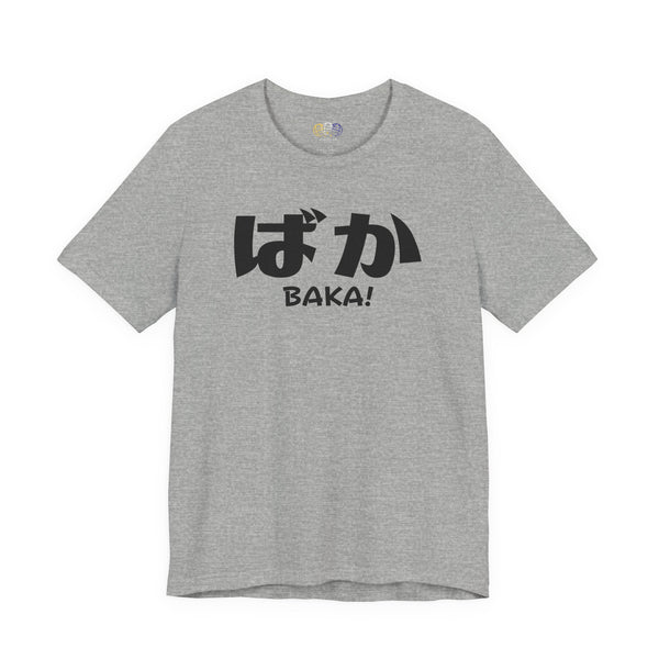 BAKA Japanese Script Men's Anime Graphic T-Shirt
