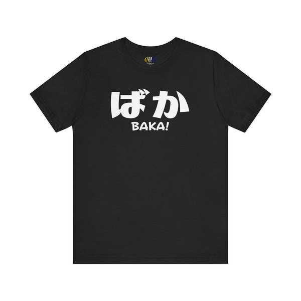BAKA Japanese Script Men's Anime Graphic T-Shirt
