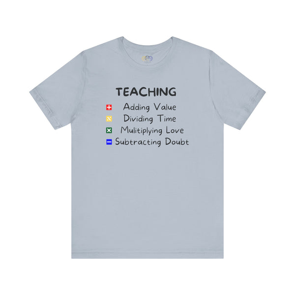 Teaching Principles Math Operations Unisex Graphic T-Shirt