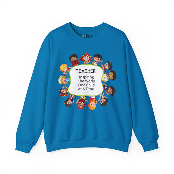 Teacher Inspiring Children Unisex Graphic Sweatshirt