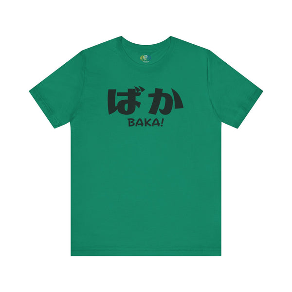 BAKA Japanese Script Men's Anime Graphic T-Shirt