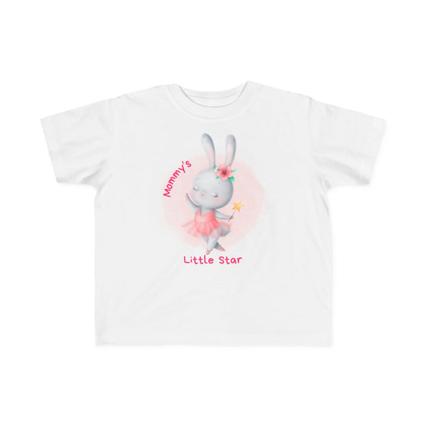 Mommy’s Little Star Ballerina Toddler Girls Graphic Tee