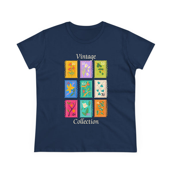 Vintage Stamp Collection Women’s Graphic T-Shirt