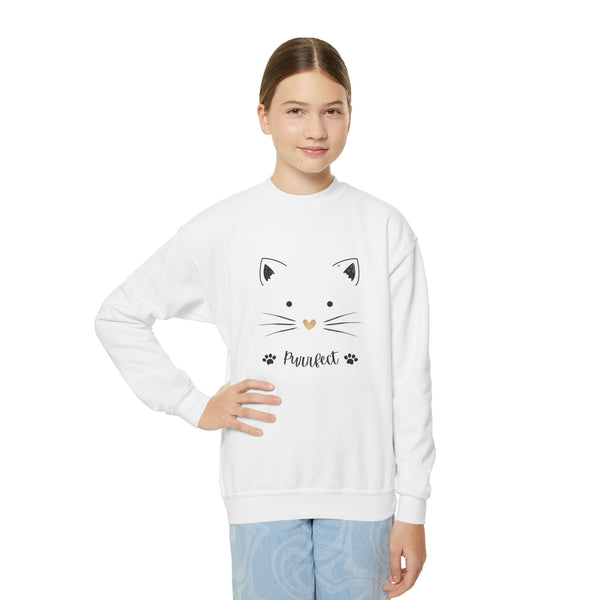 Purrfect Kitten Girls Sweatshirt