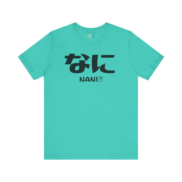 NANI Japanese Script Men's Anime Graphic T-Shirt