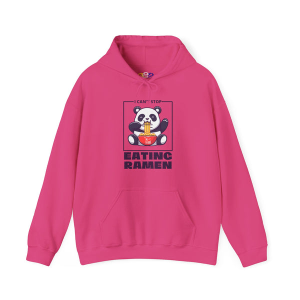 I Can’t Stop Eating Ramen Panda Adult Unisex Graphic Hoodie