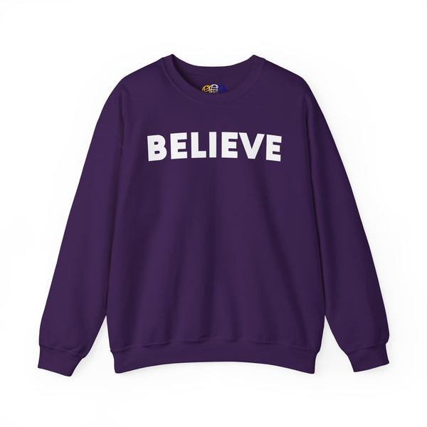 Believe Positive Affirmation Women's Graphic Sweatshirt