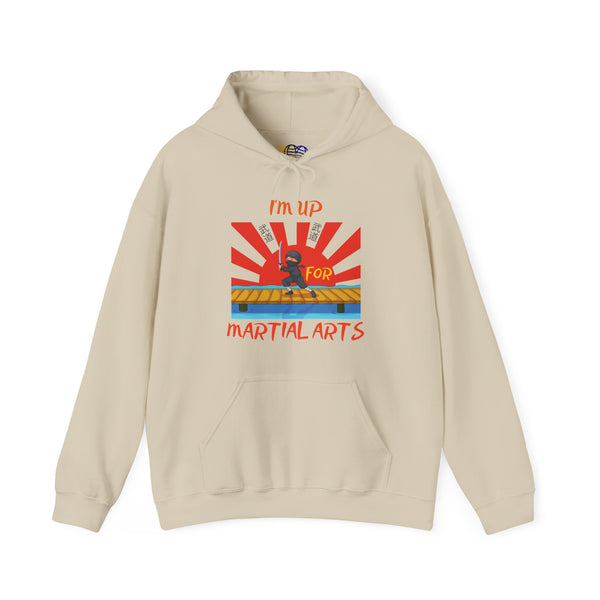 I’m Up For Martial Arts Adult Unisex Graphic Hoodie