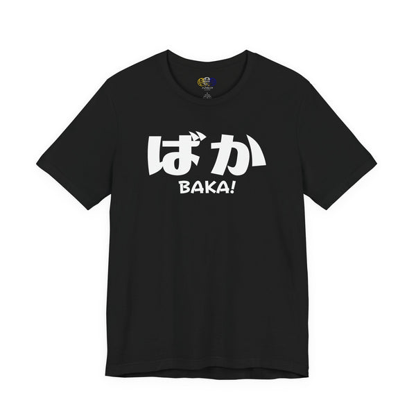 BAKA Japanese Script Men's Anime Graphic T-Shirt