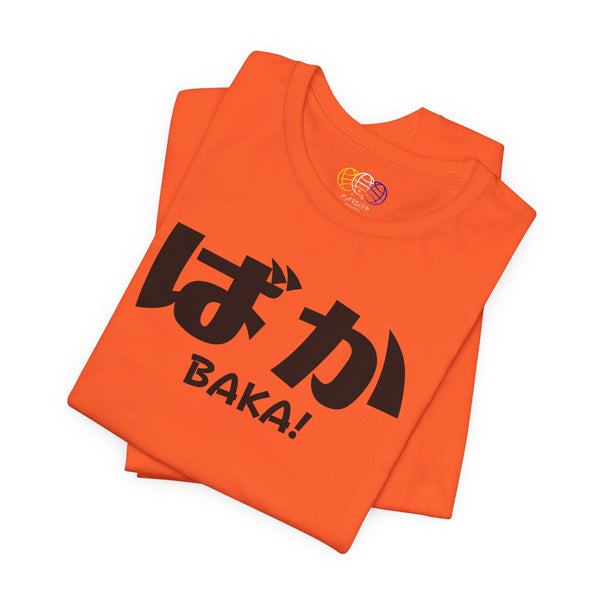 BAKA Japanese Script Men's Anime Graphic T-Shirt