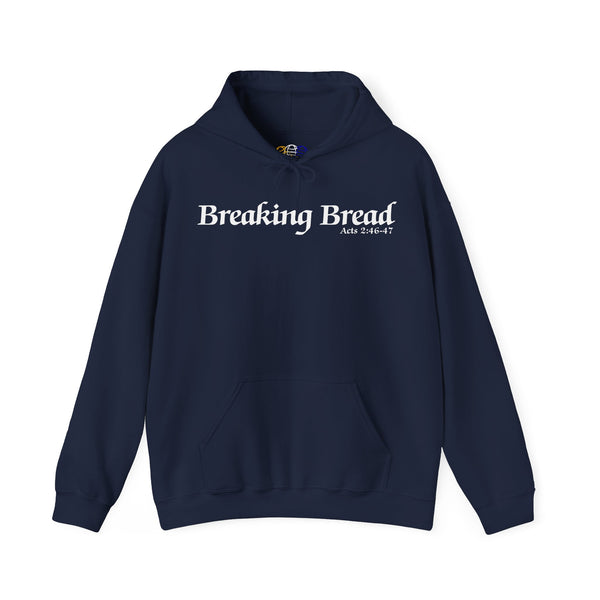 Breaking Bread Men’s Double Sided Graphic Hoodie