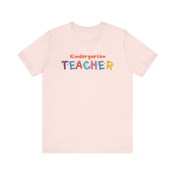 Kindergarten Teacher Friendly Letters Women's Graphic T-Shirt