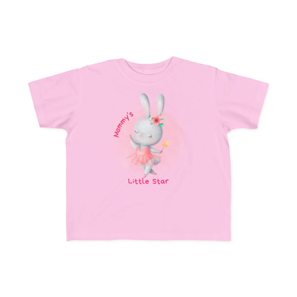 Mommy’s Little Star Ballerina Toddler Girls Graphic Tee