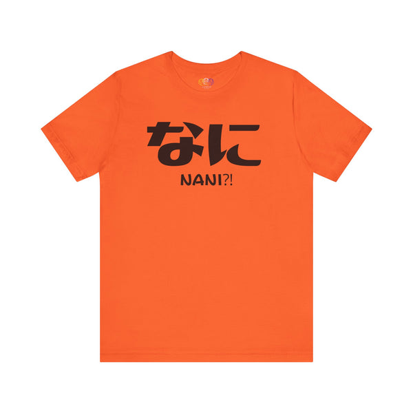 NANI Japanese Script Men's Anime Graphic T-Shirt