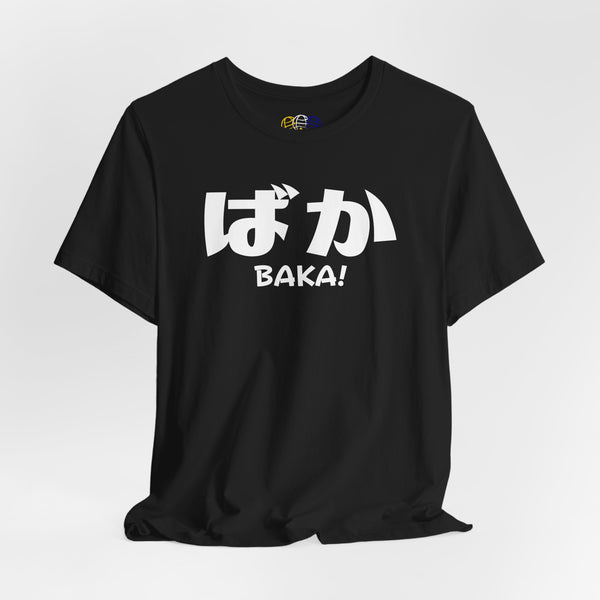 BAKA Japanese Script Men's Anime Graphic T-Shirt