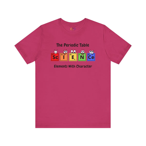 Periodic Table Element Characters Women's Graphic T-Shirt