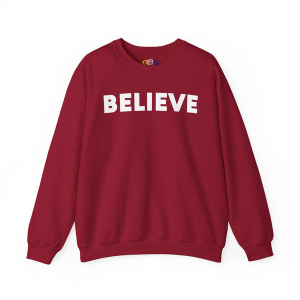 Believe Positive Affirmation Women's Graphic Sweatshirt